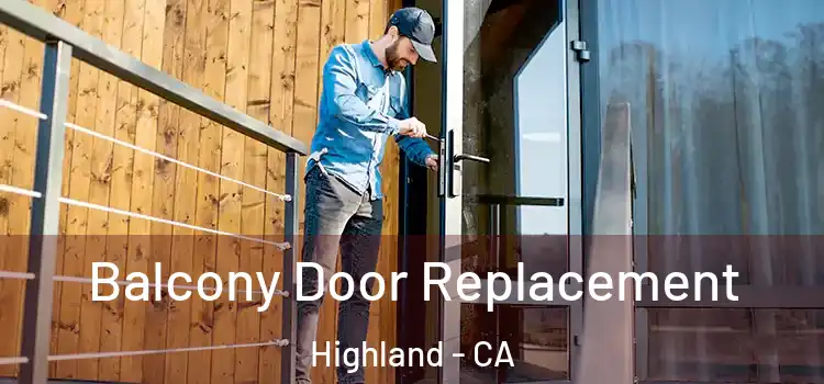  Balcony Door Replacement Highland - CA