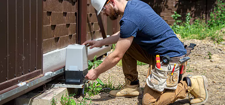 Electric Driveway Gate Installation Highland